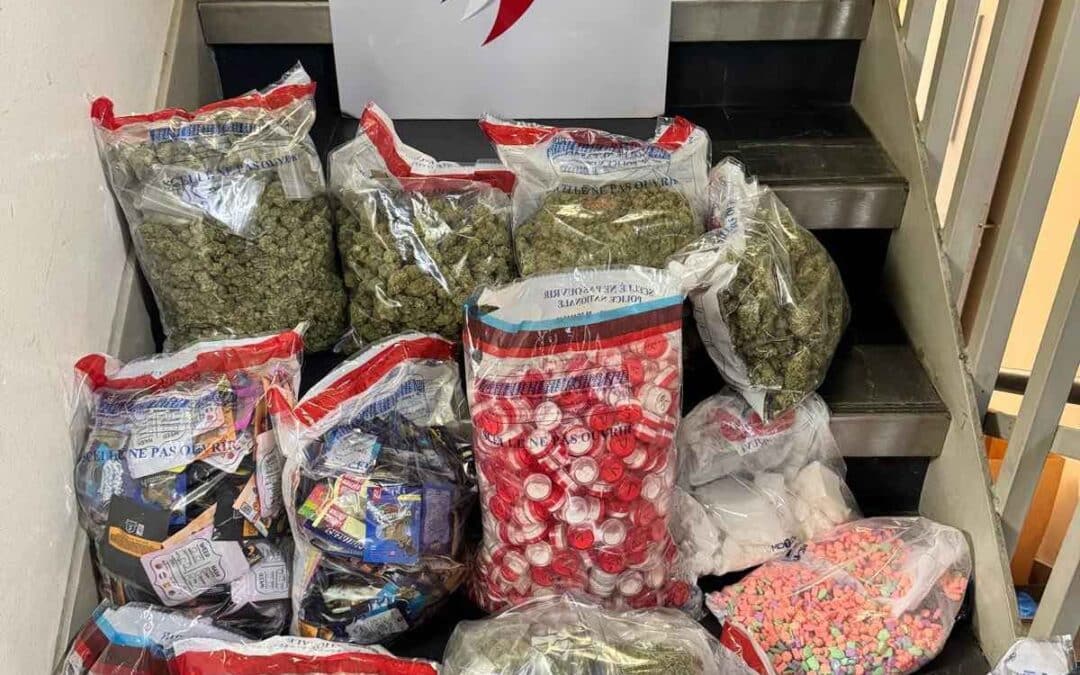 Importante saisie de drogue à Besançon : deux hommes interpellés.